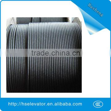 Elevator galvanized steel wire rope Elevator wire rope elevator parts