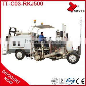 Big Driving Type Thermoplastic Spraying/Extrusion/Screeding Road Marking Machine