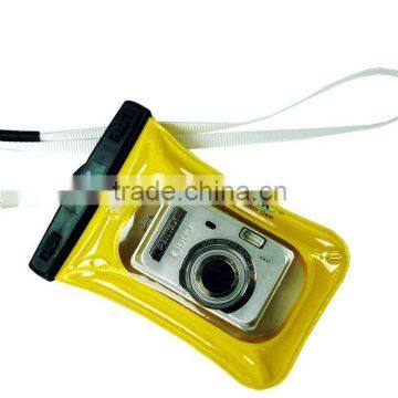 Fashionable yellow waterproof camera bag