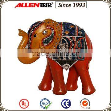 23 cm resin elephant statue home decor