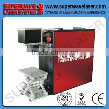 Portable fiber laser marking machine for code/number