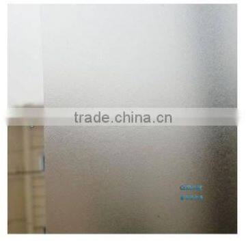 Sandblasted glass