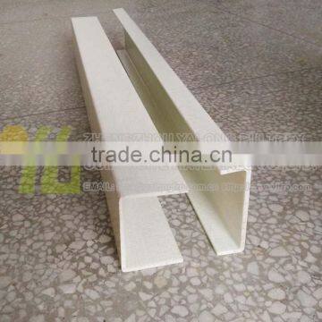 Fiberglass reinforced plastic cable tray with cover