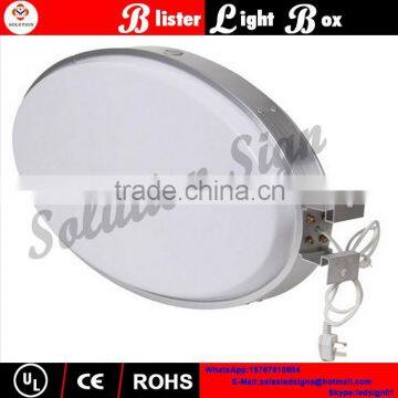 OEM Shape Outdoor Aluminum Vacuum Advertising Rotating Sign photo-3