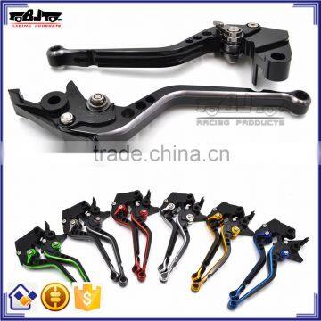 BJ-LS-011 Titanium Motorbike CNC Long Clutch Brake Lever Set Aluminum for Kawasaki