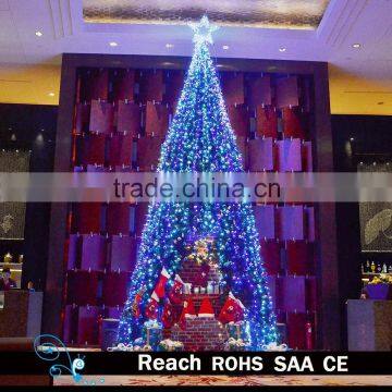 Tower giant christmas tree light tree for shopping mall or outdoor led tree lights