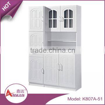 China kitchen room movable simple cheap modular pvc board storage wooden modern new model kitchen cabinet