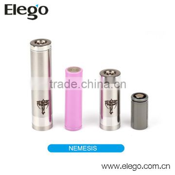 Stainless steel e cig nemesis mod nemesis mech mod