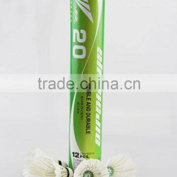 12Pcs Durable Duck Feahter Shuttlecock Badminton For Training photo-5