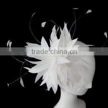 Wholesale White Wedding headpiece,bridal fascinator,bridal headpiece