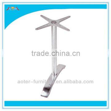 New design cross bracket metal ourdoor furniture single table leg