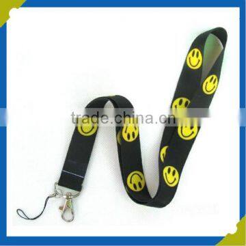 Custom Logo Smooth Nylon Detachable Blank Buckle Lanyards photo-2