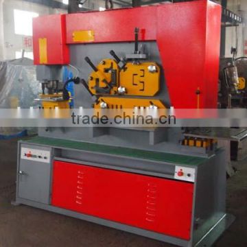 Hot sale hydraulic punching machine hole punching,angle bar cutting