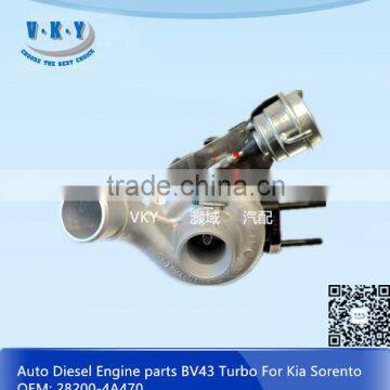 28200-4A470 Auto Diesel Engine Parts Turbo For Sorento