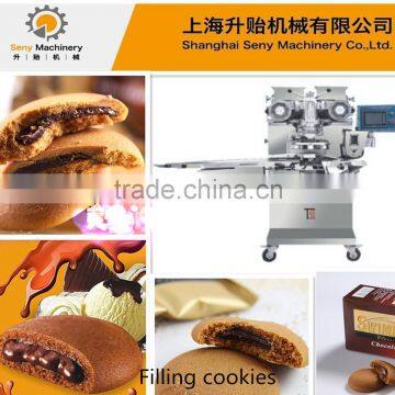 SY-800 automatic chocolate filled cookies filling machine