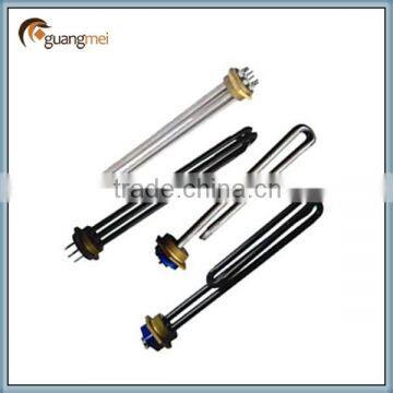 Stainless steel tubular water heating element