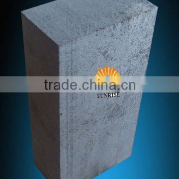 Fused Cast Skid Rail Block for pusher type furnace