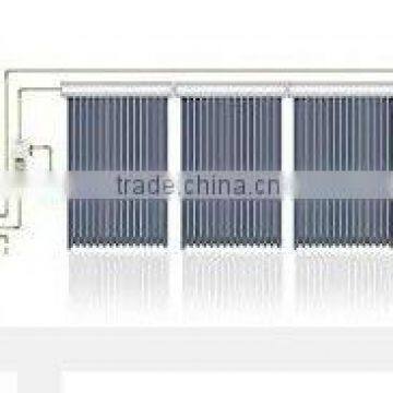 Balcony hanging heat pipe solar collector