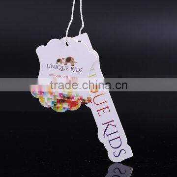 China directly factory customized garment paper hang tag