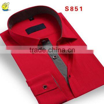 2015 Free Shipping New Mens Shirts Casual Slim Fit Stylish Mens Dress Shirts