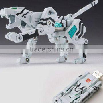 New&Latest Design Plastic Robot USB Stick for Promotion