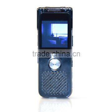 Video Recorder Function Dot Matrix LCM Screen 8GB Digital Voice Recorder Model Q88