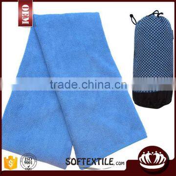 Wholesale cheap super absorbent microfiber travel towel microfiber sports towel