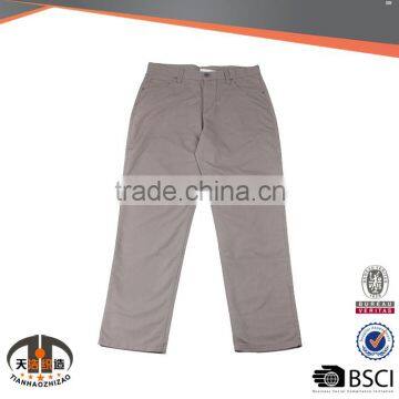 TH-RK018 China Wholesale High Quality Mens Low Price Khaki Plain Cotton Chino Pants