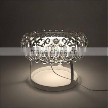 Transparent Caboche Table Lights Decorative Lighting for Reading Room