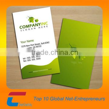 High quality Glossy Paper Card& Elegant business cards/name cards/edge business card