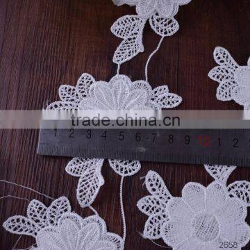 water soluble cheap bulk thin lace trim