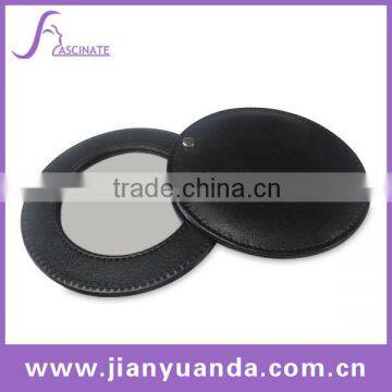 pu mirror / jeweled compact mirror / cosmetic mirror manufacturer / adhesive mirror frame / wedding favor mirror