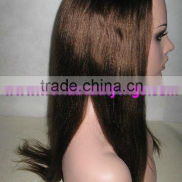 fashion half lace wig 0.5"lace in the front