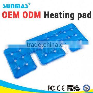 Sunmas OEM ODM Magic Reusable Heating pad FDA CE snap heating pads