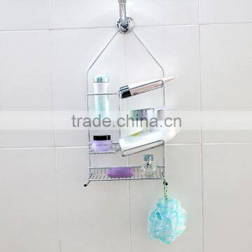 Bathroom Shower Caddy Organizer Double Storage Rack Holder