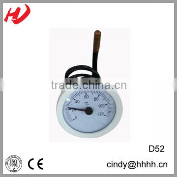 HVAC capillary thermometer