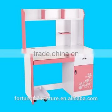 alibaba trade assurance supplier student desktop computer table with bookcase