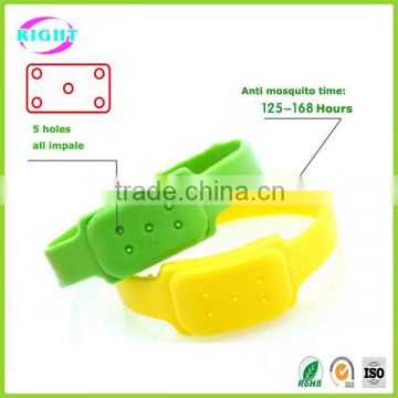 2016 Silicone Baby insect repellent bracelet