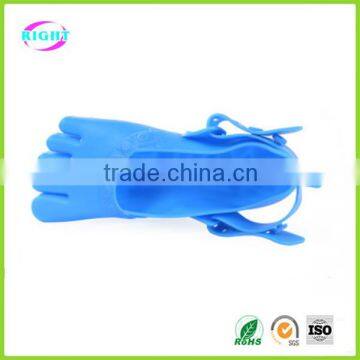 Anti-skidding Silicone Sandals Five Toe Rubber Shoes photo-4
