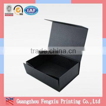 Black Paper Shoe Box Packaging