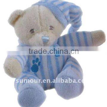 ICTI Bear Plush with sleepcoat