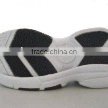 NEW HOT SALE BLACK WHITE WOMEN/MEN TPR SHOE SOLE