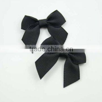 black mini grosgrain ribbon garment accessory bows