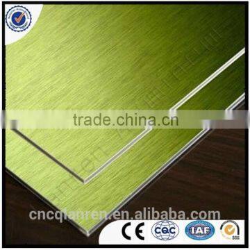 High strength construcation building material pvdf aluminum composite panel