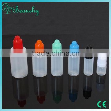 2015 wholesale e liquid bottle 5ml half transparent LEPE whit child proof cap