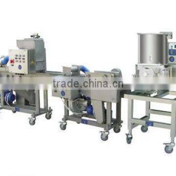 Pork meat processing machine