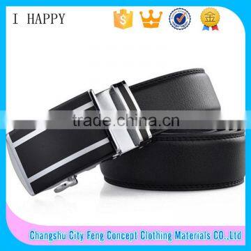 Waist Belts Alloy Automatic Buckle Leather Male Belts