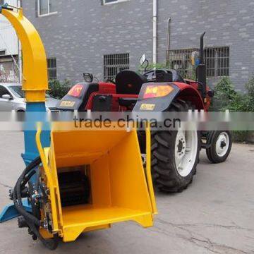 Forestry equipment 3 point hitch wood chipper machine