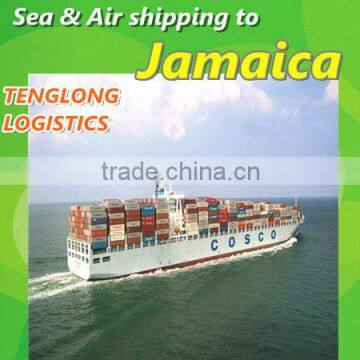 Competitive Ocean freight to Kingston/ Montego Bay of JAMAICA from Hongkong Shanghai Xiamen