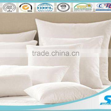 luxury high quality goose down pillow cotton hotel bed pillow